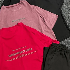 ست تیشرت و شلوار زنانه/کد:100830