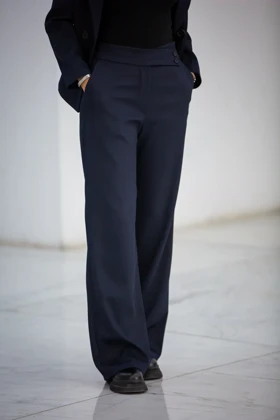 شلوار زنانه بلدینگ دکمه نما