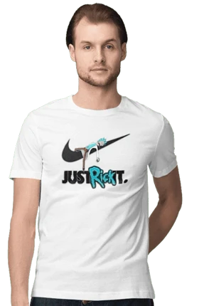 تیشرت طرح ریک و مورتی | Nike just Rick it shirt کد 254412