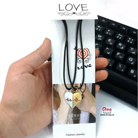 گردنبند مگنتی ست عاشقانه طرح ضربان