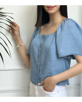 بلوز جین عروسکی