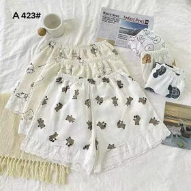 شورت پادار عروسکی کد 1702