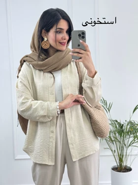 مانتو شومیزی مرجان