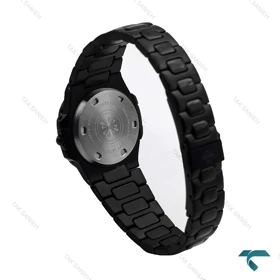 ساعت زنانه پتک فیلیپ Nautilus تمام مشکی صفحه مهندسی Patek-6060-L