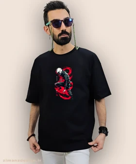 تیشرت لش مردانه و زنانه طرح توکیو غول شخصیت کانکی کد 956