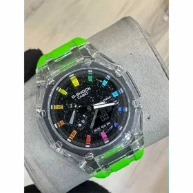 ساعت جی شاک سبز2100