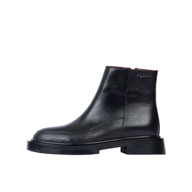 نیم بوت زنانه چرم کروکو مدل Ws1088