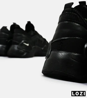 کفش کتانی مردانه و زنانه مشکی Nike Huarache