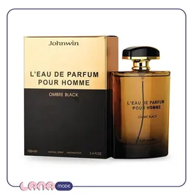 ادکلن لئو د پرفیوم امبر بلک جانوین Johnwin L’eau De Parfum Ombre Black