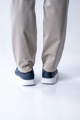 کفش کادیلاک چرم طبیعی بندی مردانه