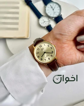 ساعت کیو اند کیو چرمی ست