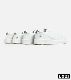 کفش کتانی مردانه و زنانه سفید نایک NIKE jordan Vodoo مدل 6185