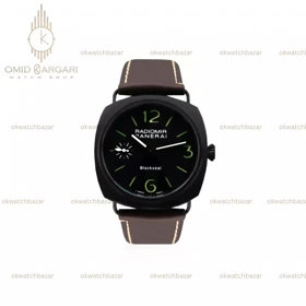 ساعت مچی پنرای رادومیر بند چرمی قهوه ای Panerai Radiomir