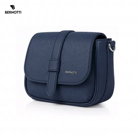 کیف رودوشی برند برنوتی BERNOTTI TB-7162 (سرمه ای)