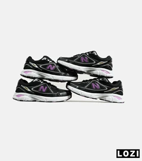 کفش کتانی مردانه و زنانه مشکی بنفش NEW BALANCE 1064 V.2