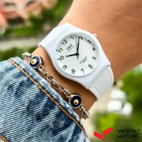 ساعت مچی زنانه کلاسیک کیو اند کیو Q&amp;Q مدل VP34J062Y