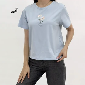 تیشرت گل‌دار 1008493