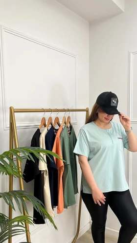 تی‌شرت راحتی تک نخ‌پنبه