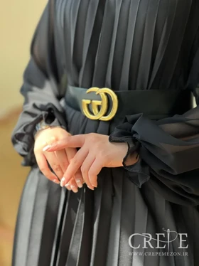 پیراهن اورسایز پلیسه ترک