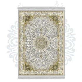 فرشینه از جنس پارچه هازان مخمل ترک طرح سنتی و مدرن برند دفه کد DHU153