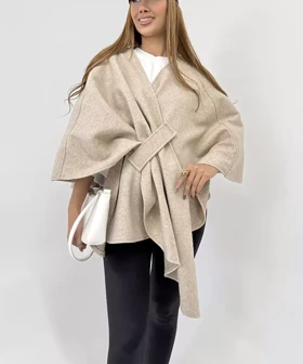 پالتو پانچ کد PU001 برند ردا