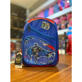 کوله پشتی مدرسه طرح دار چند زیپ(پیش دبستانی)