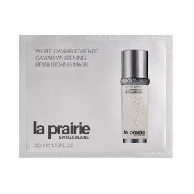 ماسک ورقه‌ای روشن‌کننده و درخشان‌کننده لا پریری وایت کاویار (La Prairie White Caviar Essence Brightening Mask)