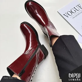 بوت نیم ساق پشت بندی لومانا - کد 2037