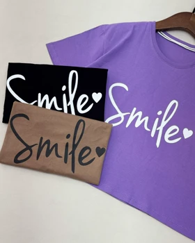 کراپ تیشرتی smile