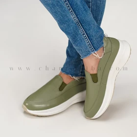 کتانی چرم زنانه CODE:835