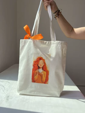 تت بگ(ساک پارچه ای) دخترپاییزی