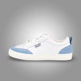 ونس زنانه کبریتی سفید آبی کد 2274