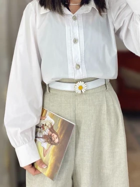 کمربند زنانه بابونه کد 018