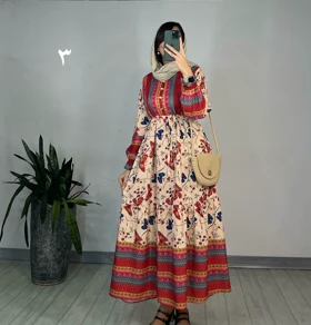 پیراهن مزونی پروانه