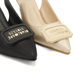 کفش مجلسی زنانه پاشنه‌دار 5 سانت مدل 400923 _ sandal valentino