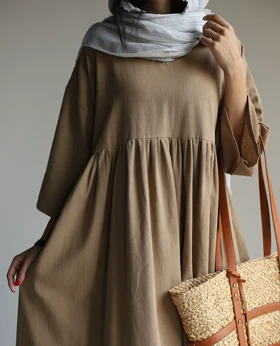 پیراهن چین‌دار ماهک