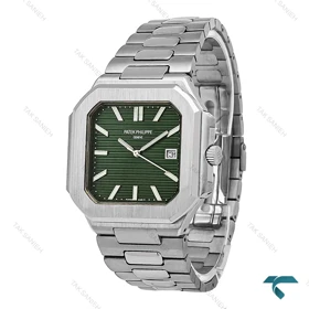 ساعت پتک فیلیپ Cubitus مردانه استیل صفحه سبز Patek-6934-G