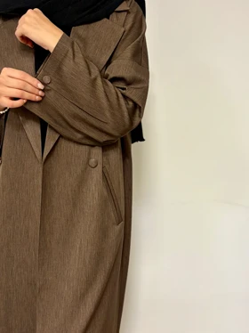 مانتو کارتیر (قهوه ای)