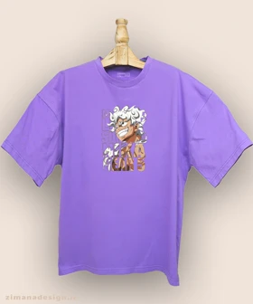 تیشرت لش مردانه و زنانه طرح وان پیس شخصیت جوی بوی کد 971