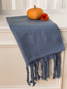 شال بیگ اسکارف کوبایی 20654 (آبی نفتی)