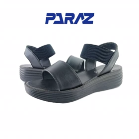 صندل تمام طبی زنانه برند شیما مدل بنیتا مشکی کد 327