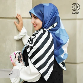 روسری ابریشم کجراه دریا