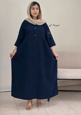 پیراهن مانتویی یاسمن