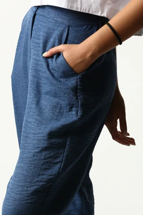 شلوار خمره ای جیب‌دار زنانه