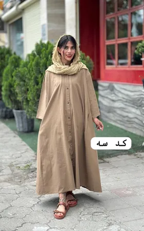 مانتو عبایی لینن