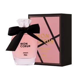 ادوپرفیوم زنانه پینک ویژوآل Pink مدل مون کور Mon Coeur حجم 100 میلی لیتر طرح مارک