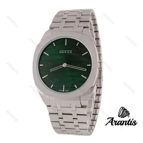 ساعت گوچی 25H مردانه استیل صفحه سبز m-4375