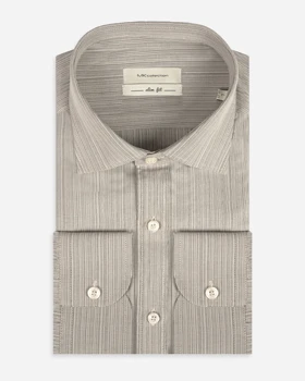 ام کی کالکشن پیراهن آستین بلند mk-22483-dark-cream