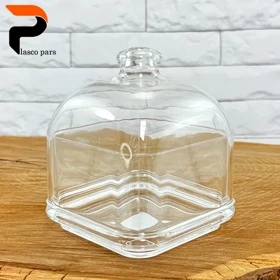 عسل خوری اکرولیک بزرگ 4گوش بدون پایه کد 600