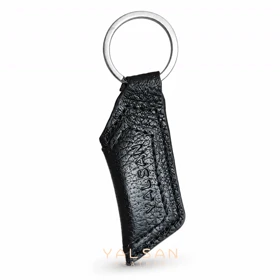 جاکلیدی مردانه چرم یلسان مدل دیمن کد 160-BF (مشکی)